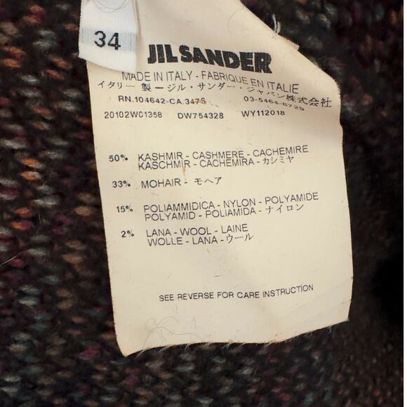 Jil Sander Cashmere Mohair Pocket Dress - Picture 3 of 4